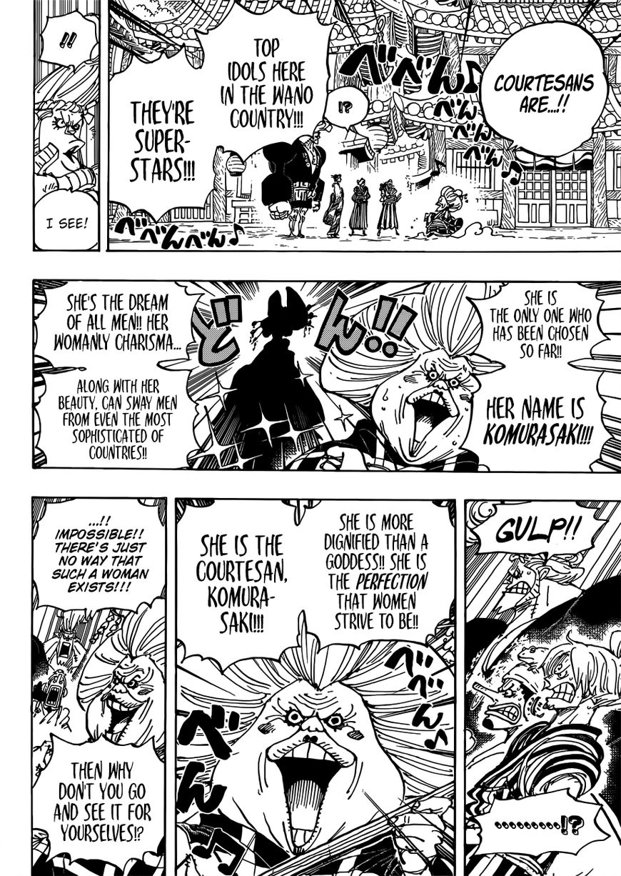 One Piece Chapter 927.1 12